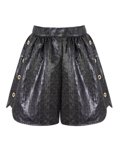 AW22WO LOOK 40 BLACK SHORTS