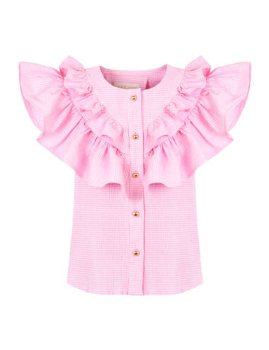 AW22 PETITE LOOK 12 PINK BLOUSE #1