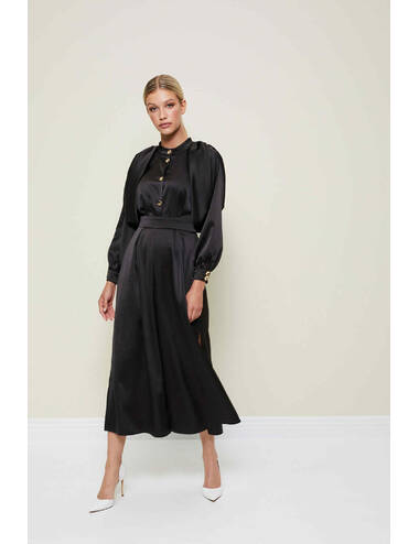 AW22WO LOOK 38 BLACK JUMPSUIT #5