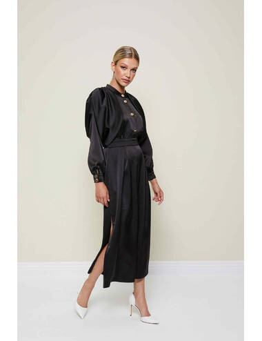 AW22WO LOOK 38 BLACK JUMPSUIT #6