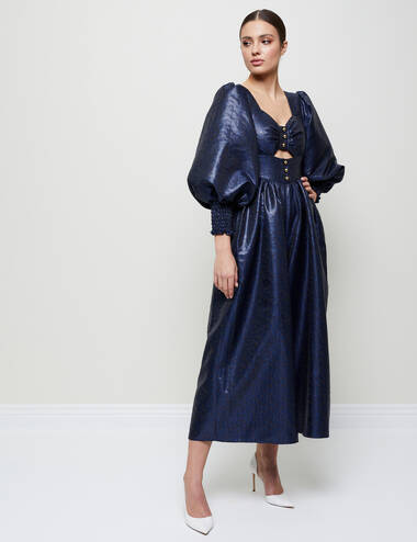 SS23WO LOOK 06 NAVY BLUE JUMPSUIT #1