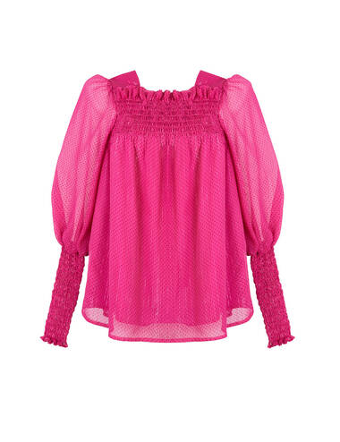 SS23WO LOOK 18 PINK BLOUSE #8