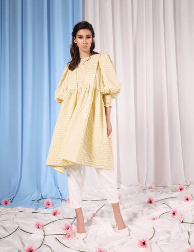 SS23WO LOOK 36 YELLOW BLOUSE #4