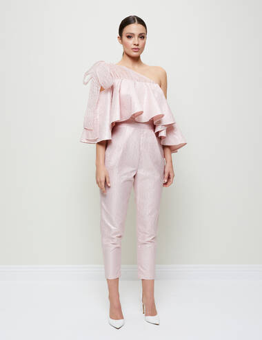 SS23WO LOOK 52 PINK JUMPSUIT #1