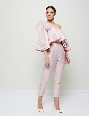 SS23WO LOOK 52 PINK JUMPSUIT #5