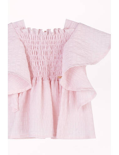 AW23MI LOOK 03 PINK BLOUSE #2
