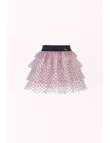 AW23MI LOOK 03 PINK-BLACK SET OF BLOUSE AND SKIRT #6