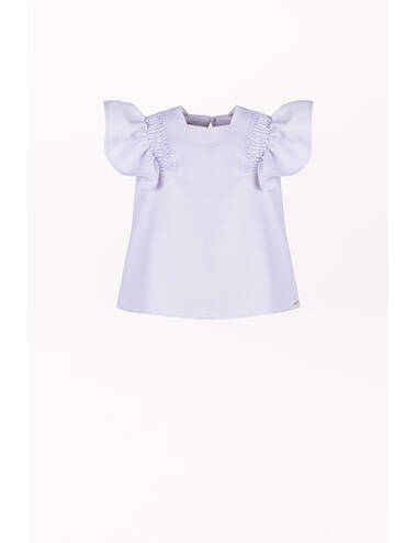 AW23PE LOOK 04 LILAC SET OF BLOUSE AND SHORTS #3