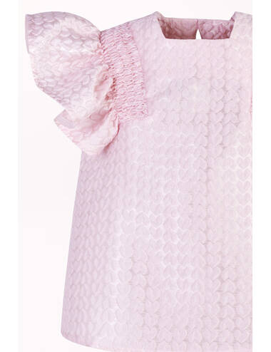 AW23PE LOOK 14 PINK SET OF BLOUSE AND SKIRT #3