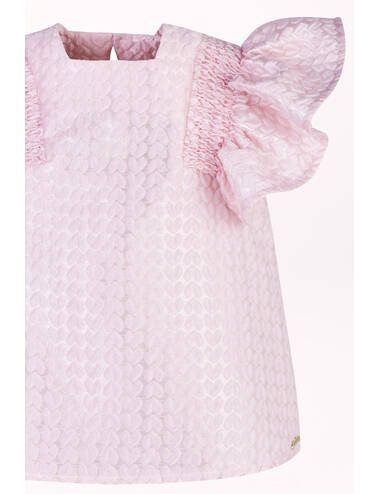 AW23PE LOOK 14 PINK SET OF BLOUSE AND SKIRT #4