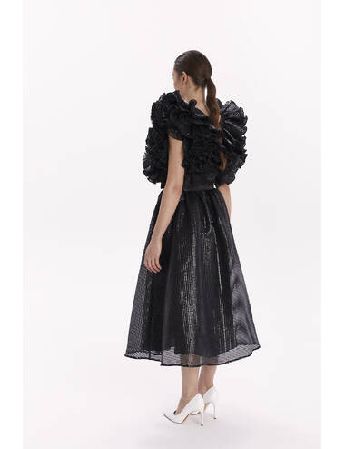 AW23WO LOOK 01.1 BLACK DRESS #4