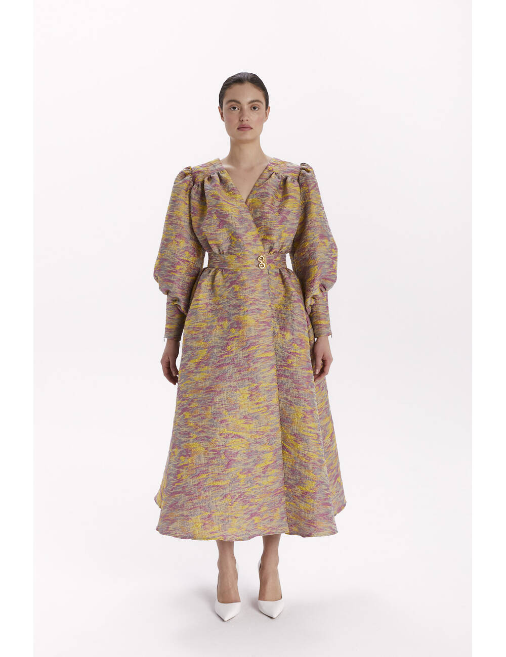 AW23WO LOOK 03 MULTICOLOR DRESS