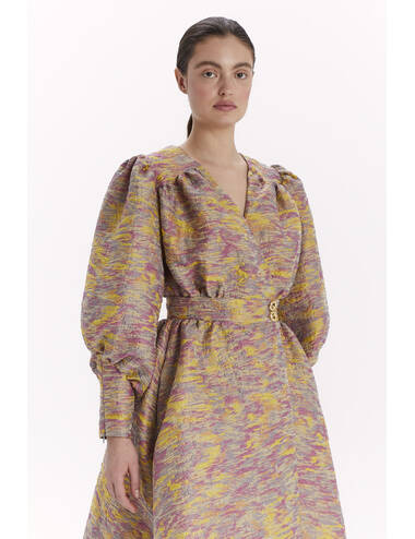 AW23WO LOOK 03 MULTICOLOR DRESS