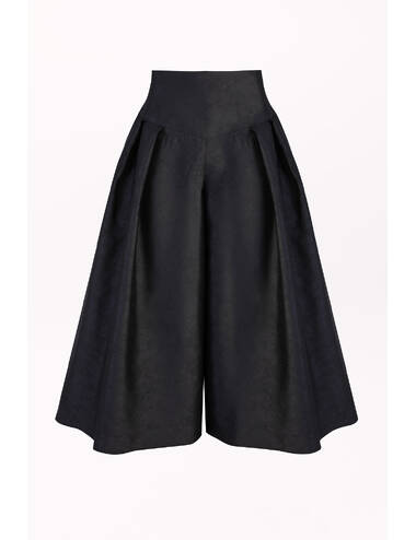 AW23WO LOOK 04.1 BLACK SHORTS #6