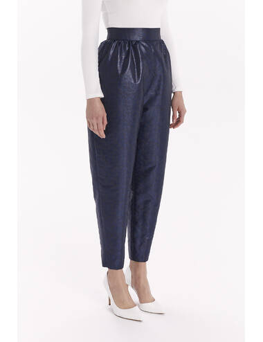 AW23WO LOOK 14 NAVY BLUE PANTS #4