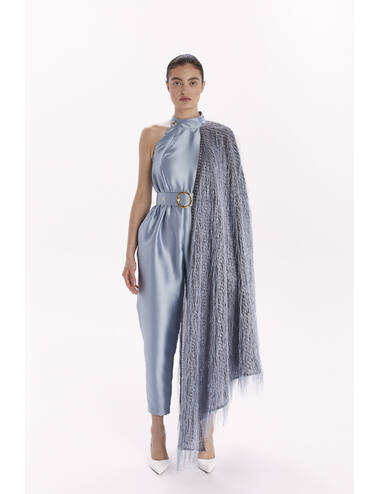 AW23WO LOOK 22.1 BLUE JUMPSUIT #1