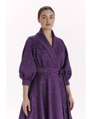 AW23WO LOOK 25 VIOLET DRESS