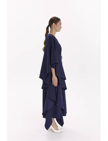 AW23WO LOOK 40.2 NAVY BLUE JUMPSUIT #3
