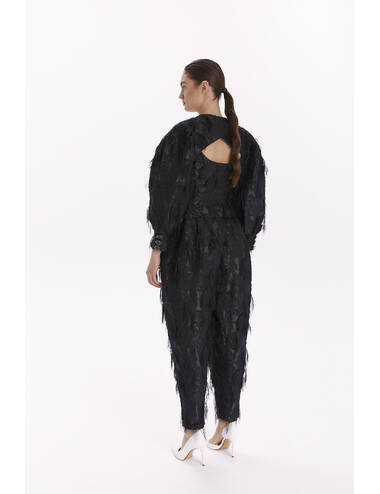 AW23WO LOOK 42 BLACK JUMPSUIT #5