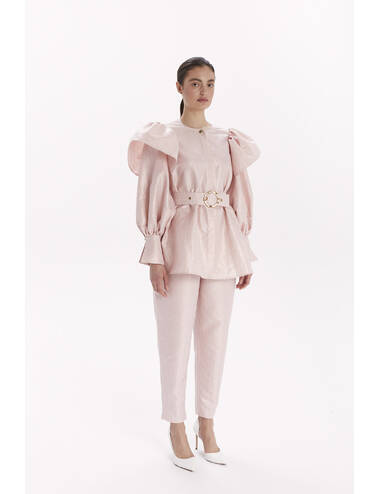 AW23WO LOOK 12 PINK PANTS