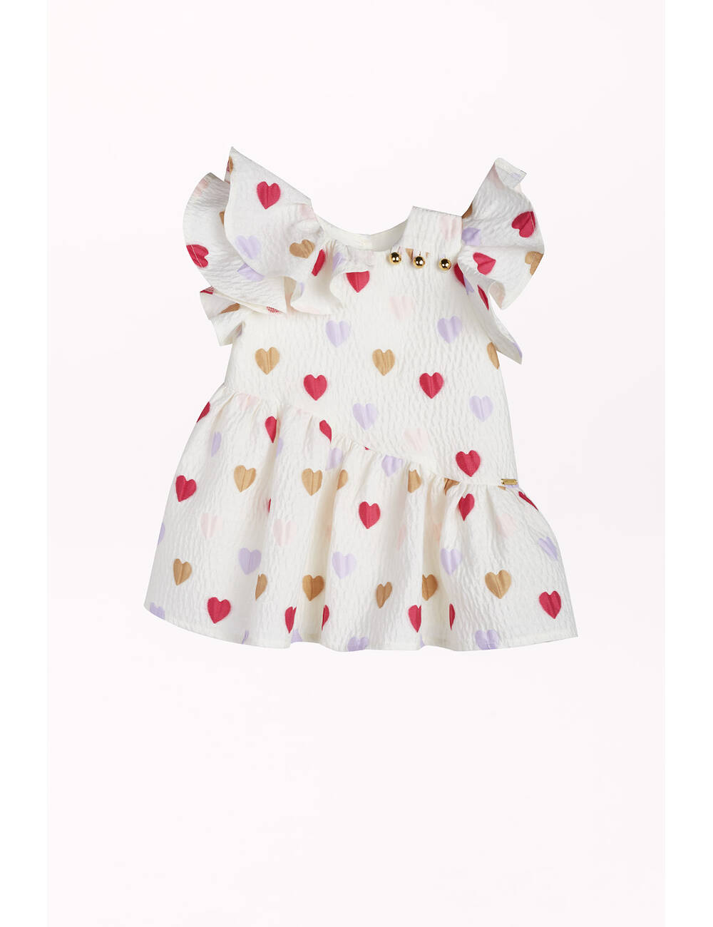 Dresses for Girls with Tulle Flounces, Pleats or Creases | POCA & POCA