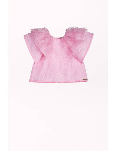 SS24RM LOOK 05 PINK BLOUSE