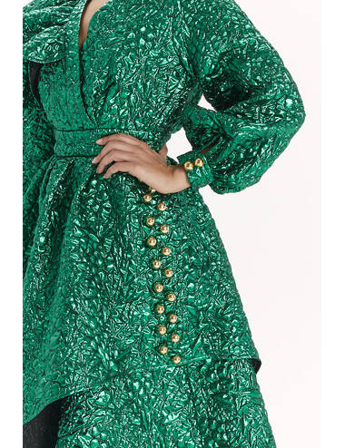 SS24RD LOOK 10 GREEN DRESS #8