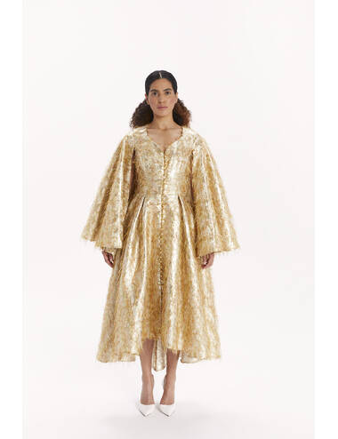 SS24RD LOOK 17 GOLD DRESS #4