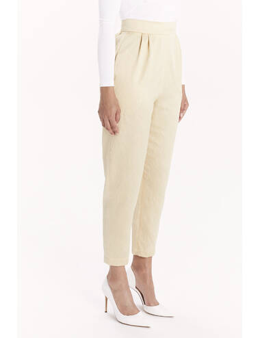 SS24RD LOOK 18 YELLOW PANTS #5