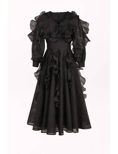SS24WO LOOK 13.1 BLACK DRESS #6