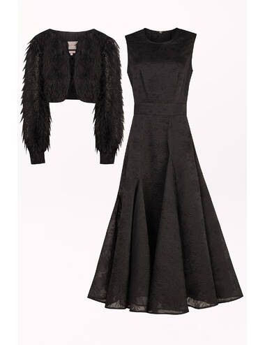 SS24WO LOOK 23.1 BLACK DRESS #7