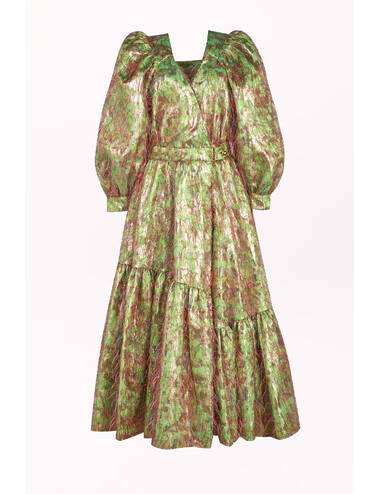 SS24WO LOOK 36 GREEN DRESS #8