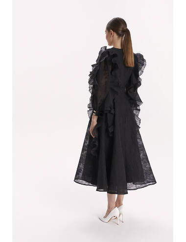 SS24WO LOOK 13.1 BLACK DRESS #4
