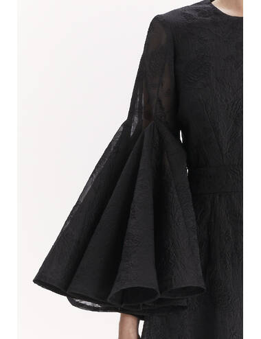 SS24WO LOOK 15 BLACK DRESS #7