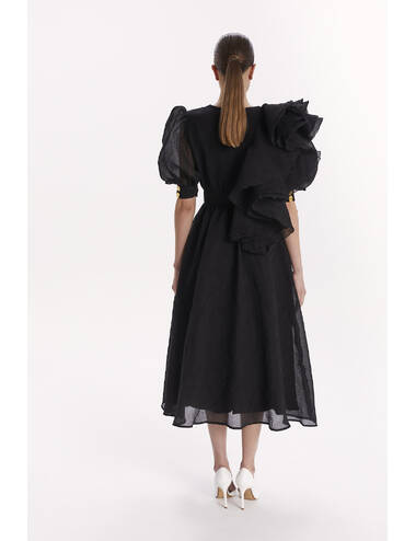 SS24WO LOOK 21.2 BLACK DRESS #4