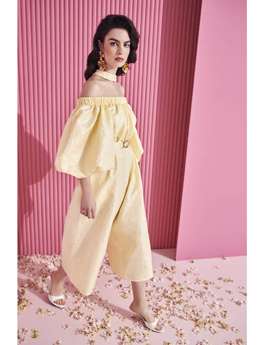 SS24WO LOOK 34 YELLOW JUMPSUIT #1