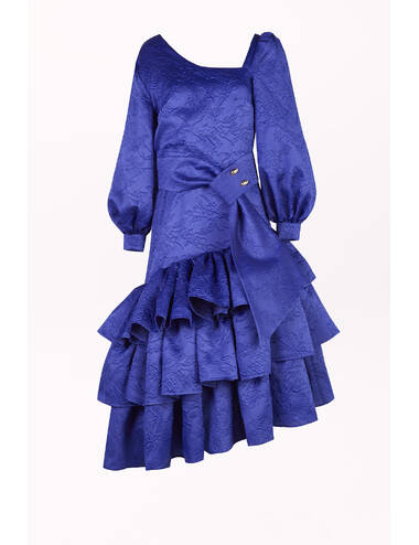 SS24RD LOOK 07.2 NAVY BLUE DRESS #3