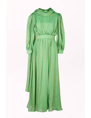 SS24RD LOOK 09 NEON GREEN DRESS #10