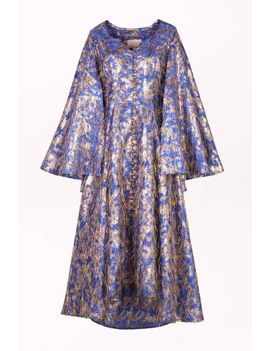 SS24RD LOOK 17.1 BLUE DRESS #4