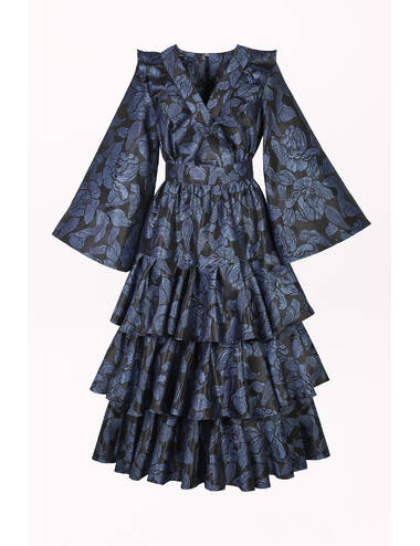 SS24RD LOOK 20 BLUE DRESS #10
