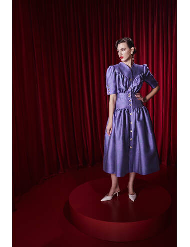 AW24WO LOOK 35 VIOLET DRESS #1