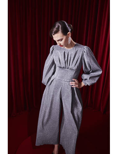 AW24WO LOOK 42.1 SILVER JUMPSUIT #2