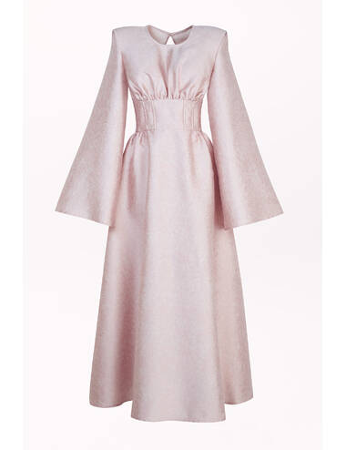 AW24WO LOOK 08.2 PINK DRESS #3