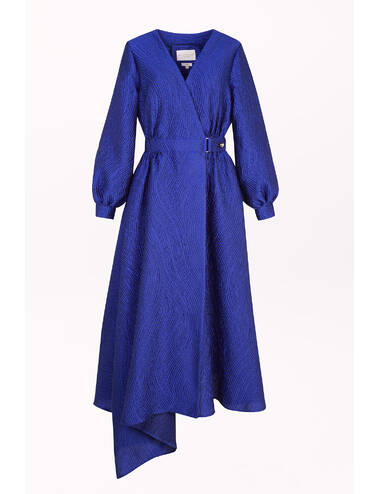 AW24WO LOOK 11.1 BLUE DRESS #3