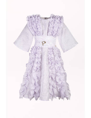 SS25 PETITE LOOK 06 VIOLET DRESS #2