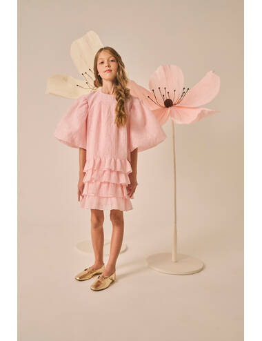 SS25 PETITE LOOK 12 PINK DRESS