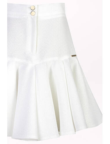 SS25 PETITE LOOK 13.1 CREAM SKIRT #2