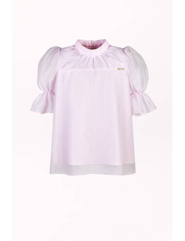 SS25 PETITE LOOK 05 PINK BLOUSE