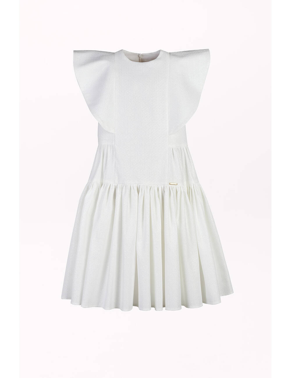 SS25 PETITE LOOK 16.1 CREAM DRESS