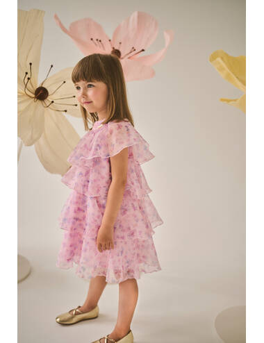 SS25 MINI LOOK 04 PINK DRESS